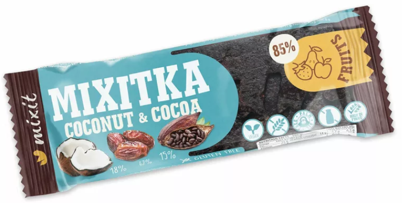 Mixitka bez lepku kokos/kakao 45 g 